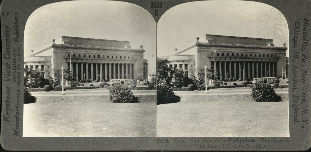 Geo. Unit No. 19C – Philippines – The Bureau of Posts (Modern Manila).